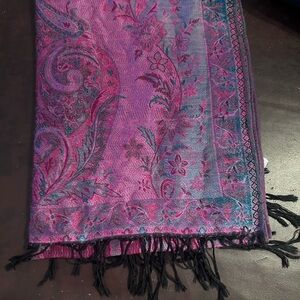 Paisley cashmere Scarf